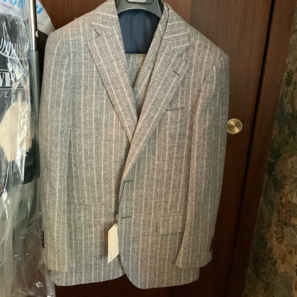 New with tags three piece Suitsupply suit